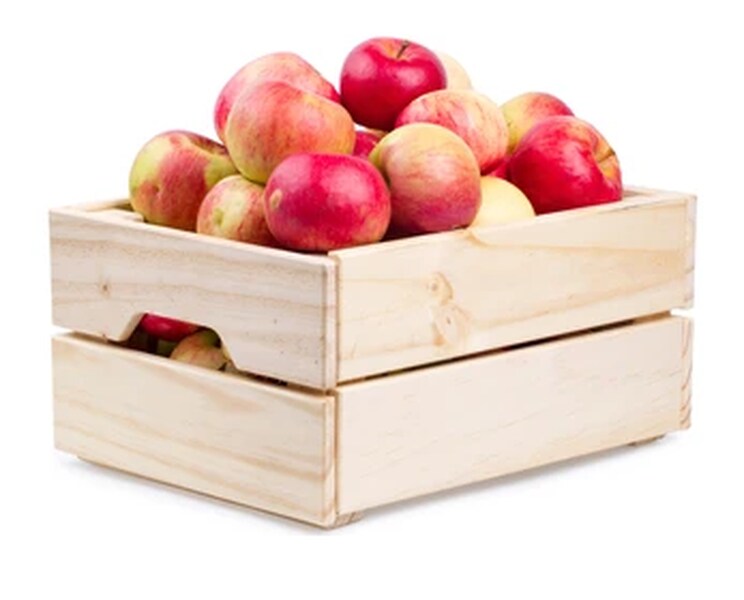 box of apples