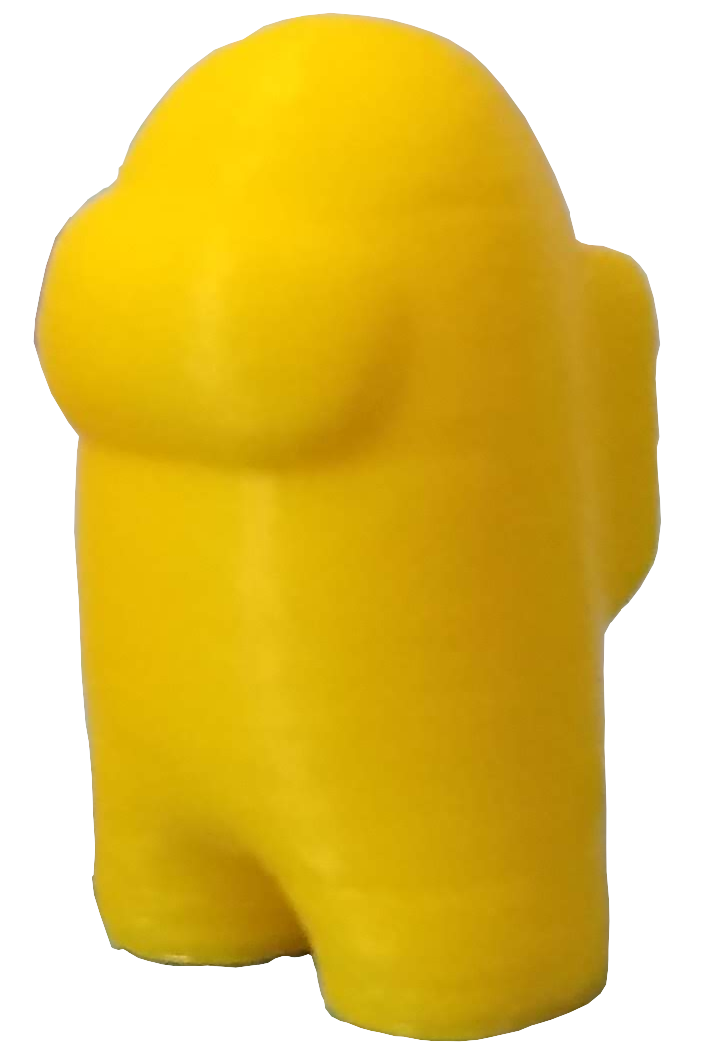 Żółty Among Us